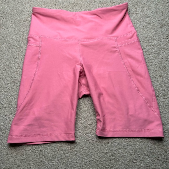 Old Navy Pants - Old Navy Pink Women's Active High Rise Bike Shorts M
